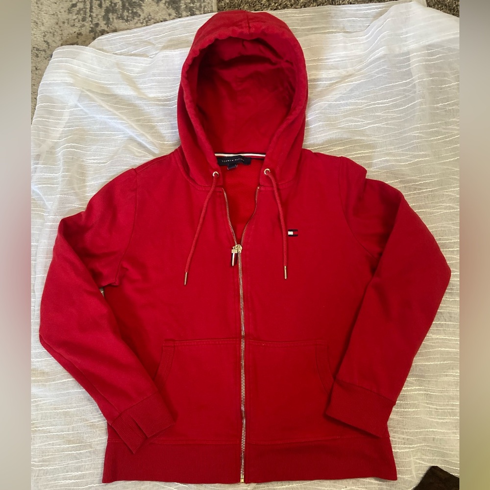 Tommy Hilfiger Cherry Red Hoodie